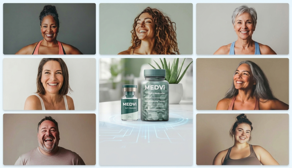 customer experiences and weight loss journey with MEDVi GLP-1 program